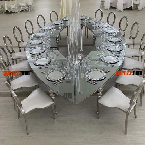 Modern Designer Indoor Outdoor Furniture Stackable Hotel Restaurant Banquet Plastic Metal Chrome Chair Stool Sofa Table