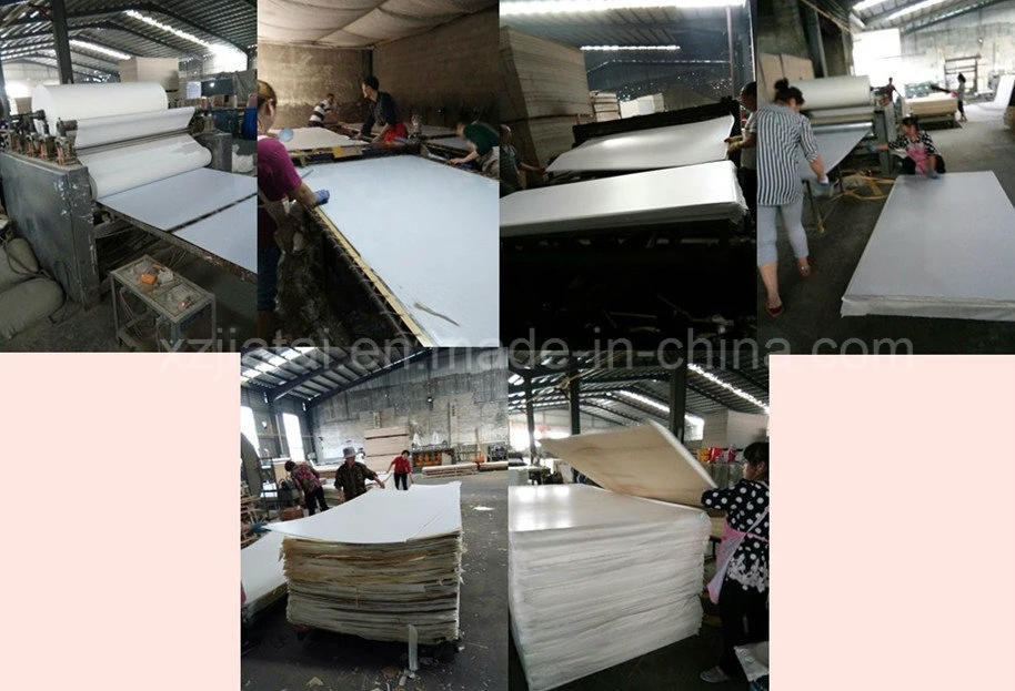 1220*2440mm New Arrival Skin texture polyester plywood with poplar core